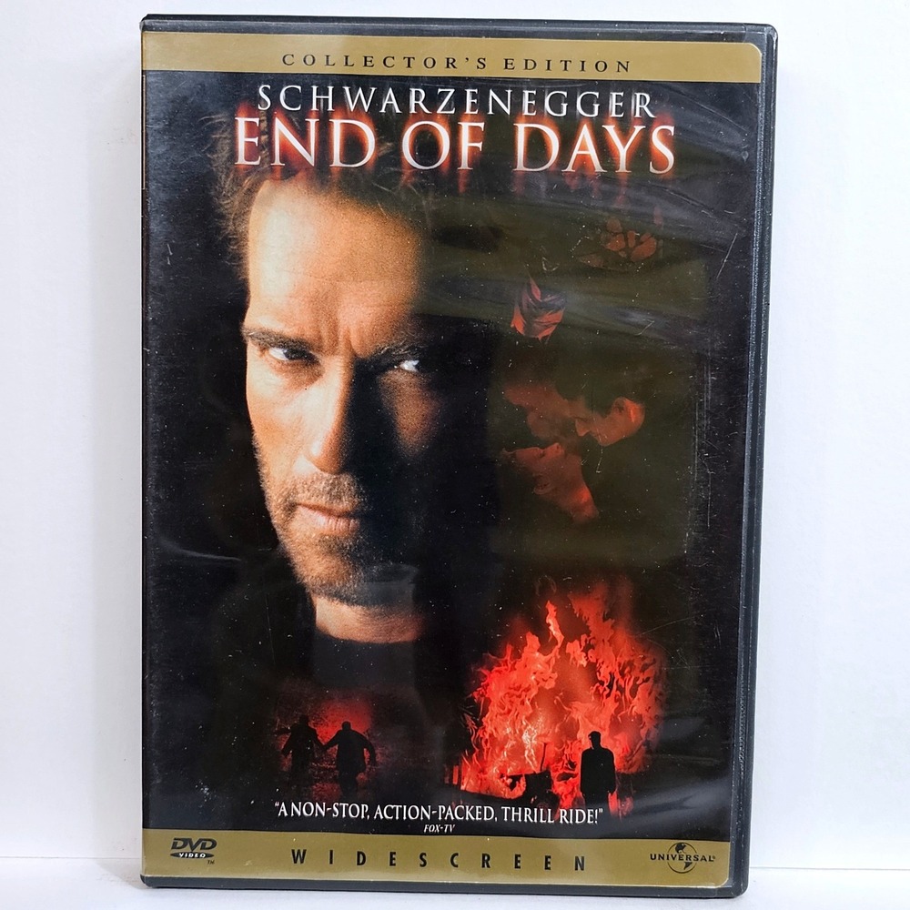 Universal End of Days Arnold Widescreen Collector's Edition DVD Movie‎